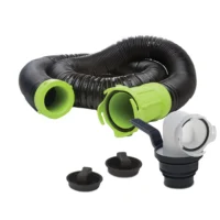 Thetford Titan Premium 15' Sewer Hose Kit w/Universal Bayonet Connection & 5-in-1 Sewer Adapter w/Handle