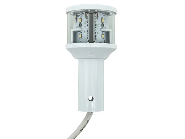 Seaview 24V C5 Certified Round 3nm LED Combo Masthead All-Round Light - White