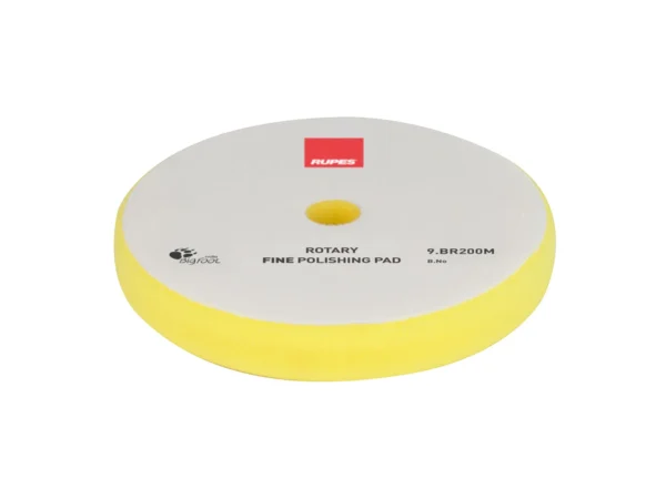 RUPES Rotary Fine Polishing Foam Pad 175/180mm - Yellow