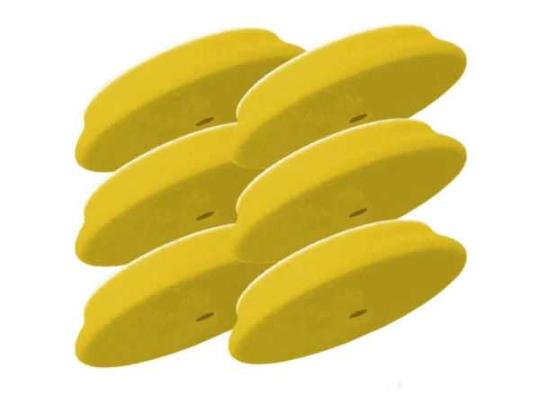 RUPES D-A Fine Finishing Foam Pad 40mm - Yellow *6-Pack