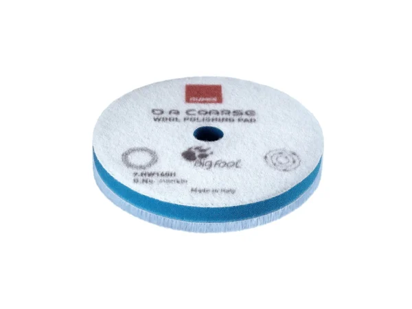 RUPES D-A Coarse Wool Polishing Pad 80mm - Blue