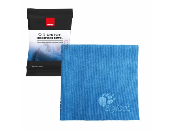 RUPES D-A System Microfiber Towel 16x16 - Blue