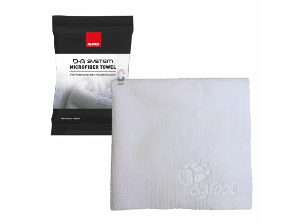 RUPES D-A System Microfiber Towel 16x16 - White