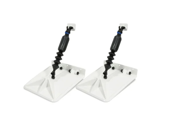 Lectrotab Smart Tabs SX 9.5” x 10” f/18-20’ Boat w/150 - 240HP - White