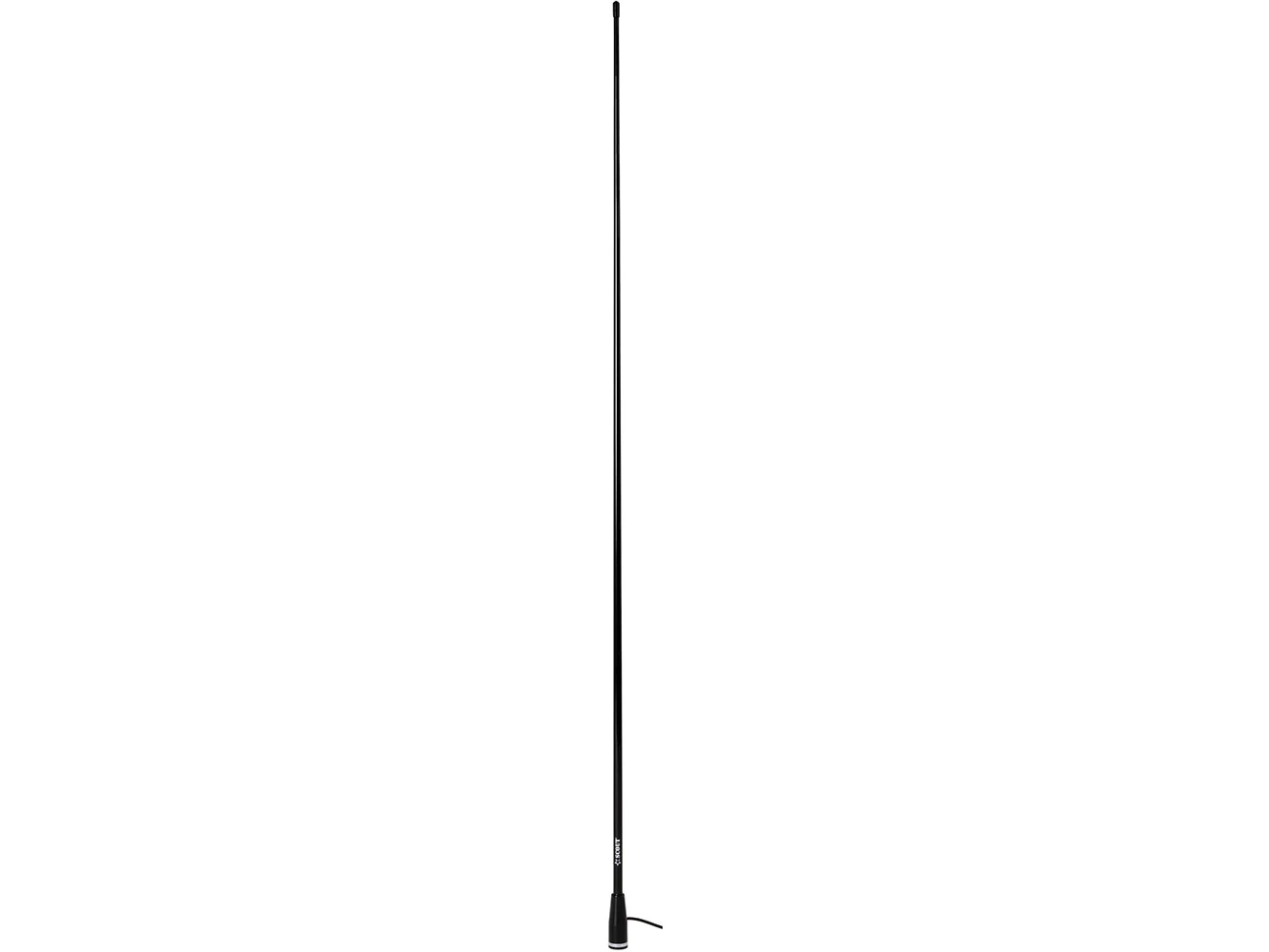 Scout 5' Black VHF Antenna 3dB Nylon Ferrule w/5M RG-58 Coax KS-22