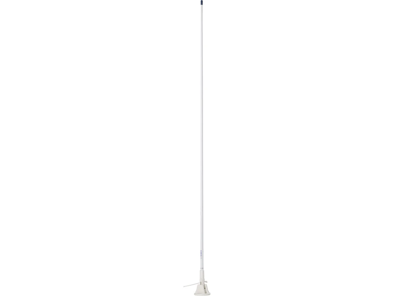 Scout 5' White VHF Antenna 3dB Lift & Lay Mount w/5M RG-58