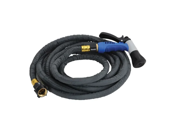 HoseCoil 20' Stainless Steel PRO Hose Kit w/Boat Bumper Plastic Body Nozzle