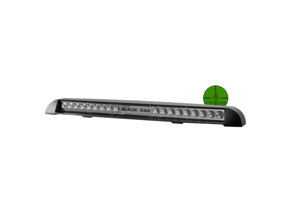 Black Oak Low Pro™ IR Light Bar - Black Housing - 850nm - Spot