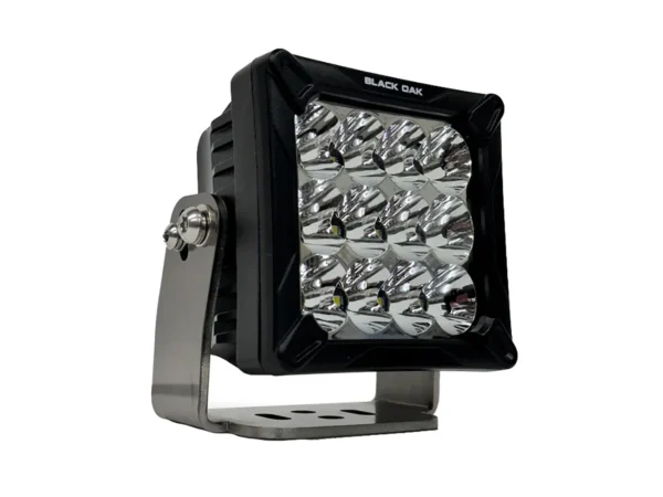 Black Oak 4" LED Pod Light - Black Housing - Bracket Mount - 120W - Combo Beam