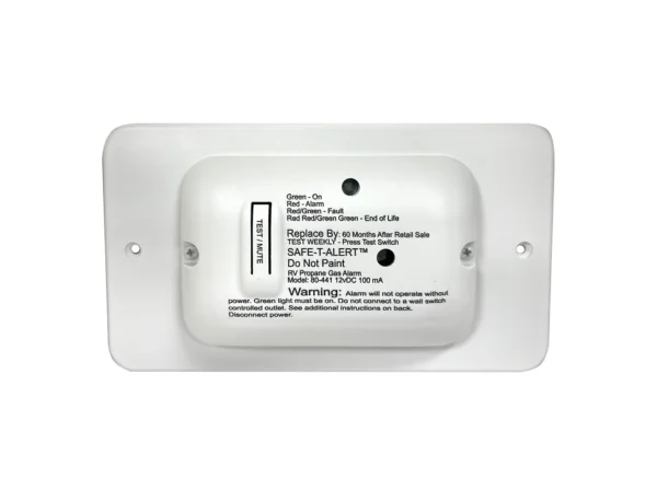 Safe-T-Alert 80 Series White Propane Gas Alarm - 12V