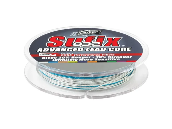 Sufix 832 Advanced Lead Core - 27lb - 10-Color Metered - 100 yds