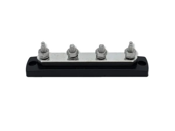Bluewater Common Stud Busbar 4 Gang - Black