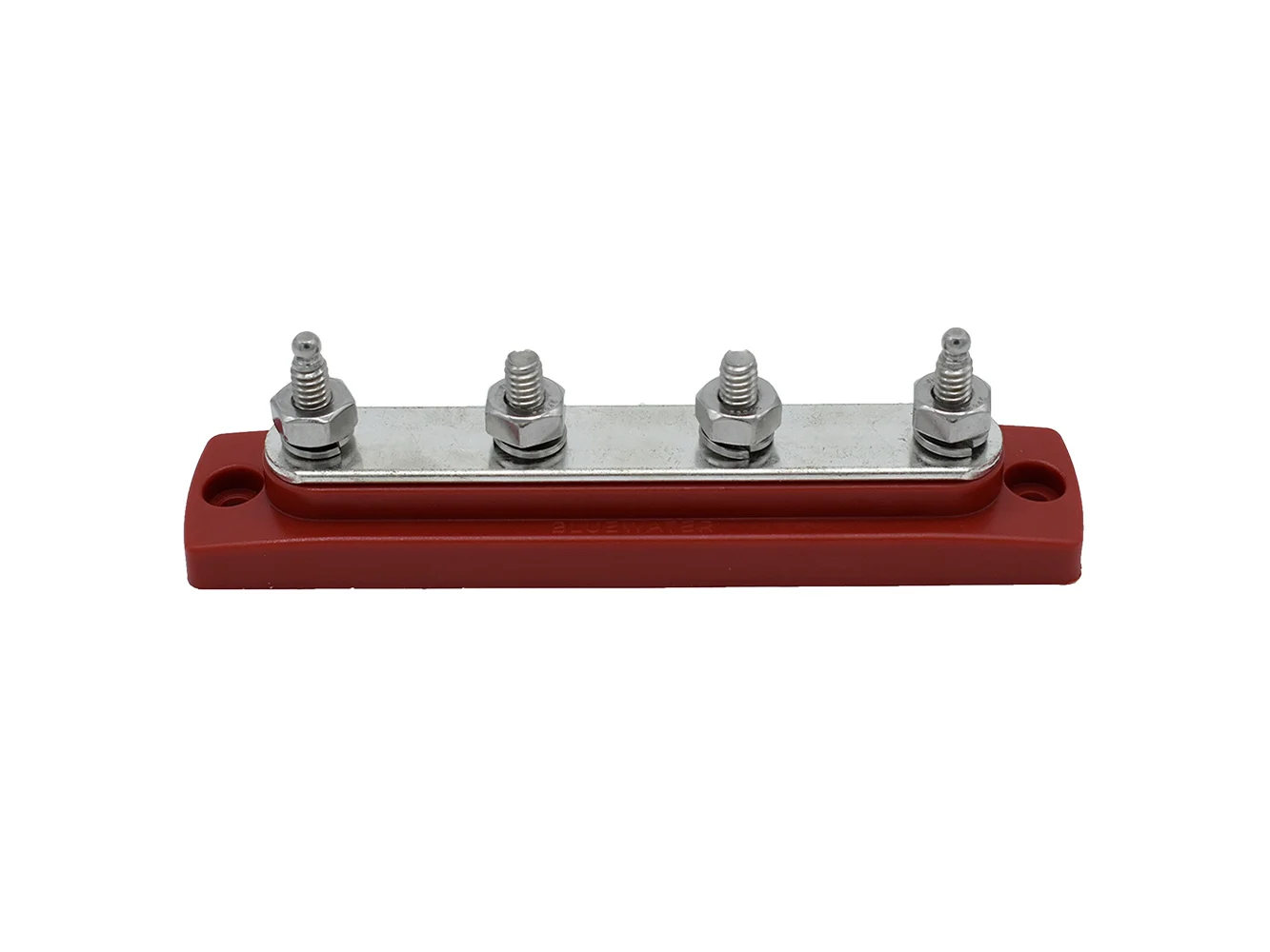 Bluewater Common Stud Busbar 4 Gang - Red