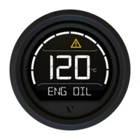 Veratron VL Digital 52 w/Triangular Black Bezel