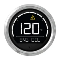 Veratron VL Digital 52 w/Triangular Chrome Bezel