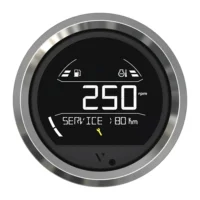 Veratron VL Digital 85 w/Triangular Chrome Bezel