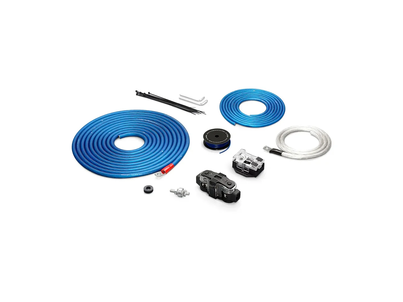 JL Audio Premium Power Connection Kit - 4 AWG, 2 AMPS XD-PCS4-1B