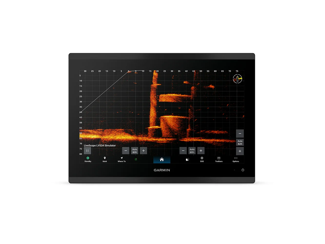 Garmin GPSMAP® 9013xsv Premium Chartplotter/Sonar w/Worldwide Basemap