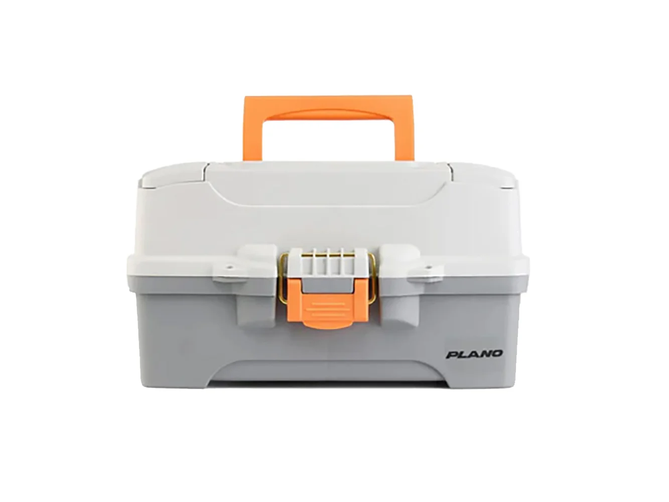 Plano Two-Tray Tackle Box - Light Grey/Dark Grey