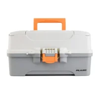 Plano Three-Tray Tackle Box - Light Grey/Dark Grey