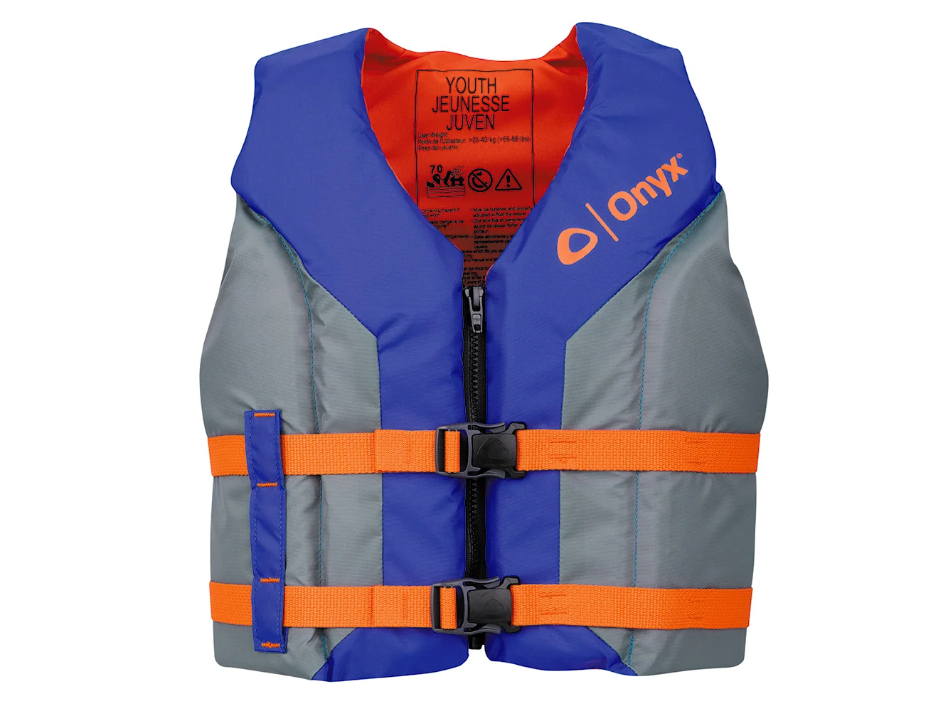 Onyx Shoal All Adventure Youth Life Jacket - Blue