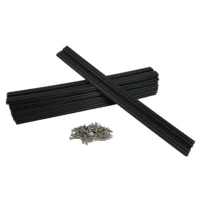 Caliber Marine Slides 1.5"x15" Black *10-Pack