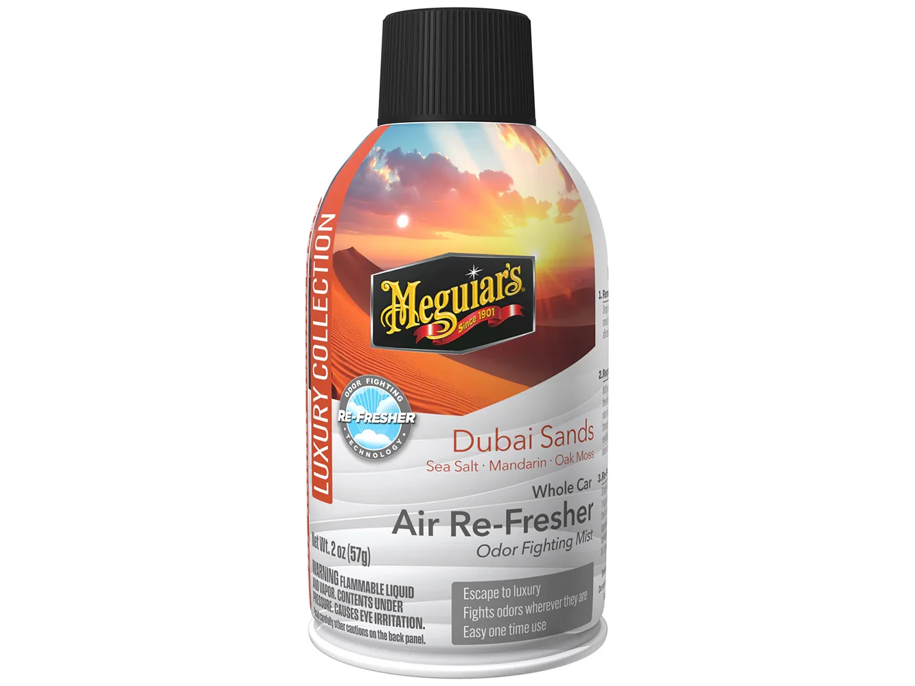 Meguiar's Dubai Sands Whole Car Air Re-Fresher Aerosol - 2oz