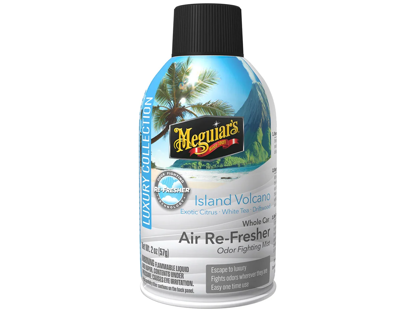 Meguiar's Island Volcano Whole Car Air Re-Fresher Aerosol - 2oz