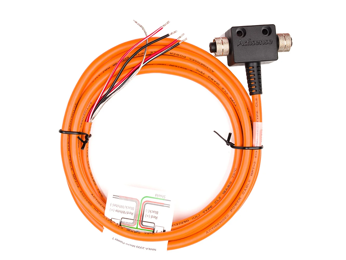 Actisense NMEA2000 Micro T-Piece w/Female Connectors & 3M UL Certified Cable