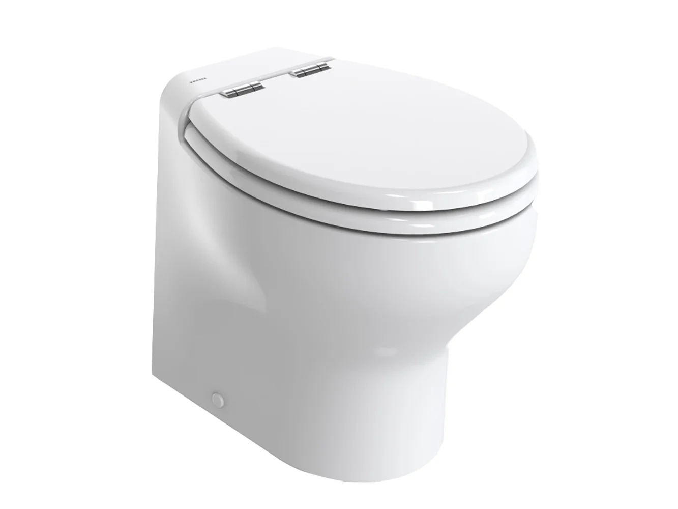 Thetford Silence Plus 2G w/.Wood Polyester Soft Close Seat & Standard Solenoid - High, White - 24V