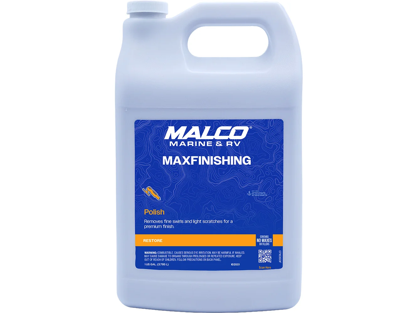Malco MaxFinishing Polish - 1 Gallon