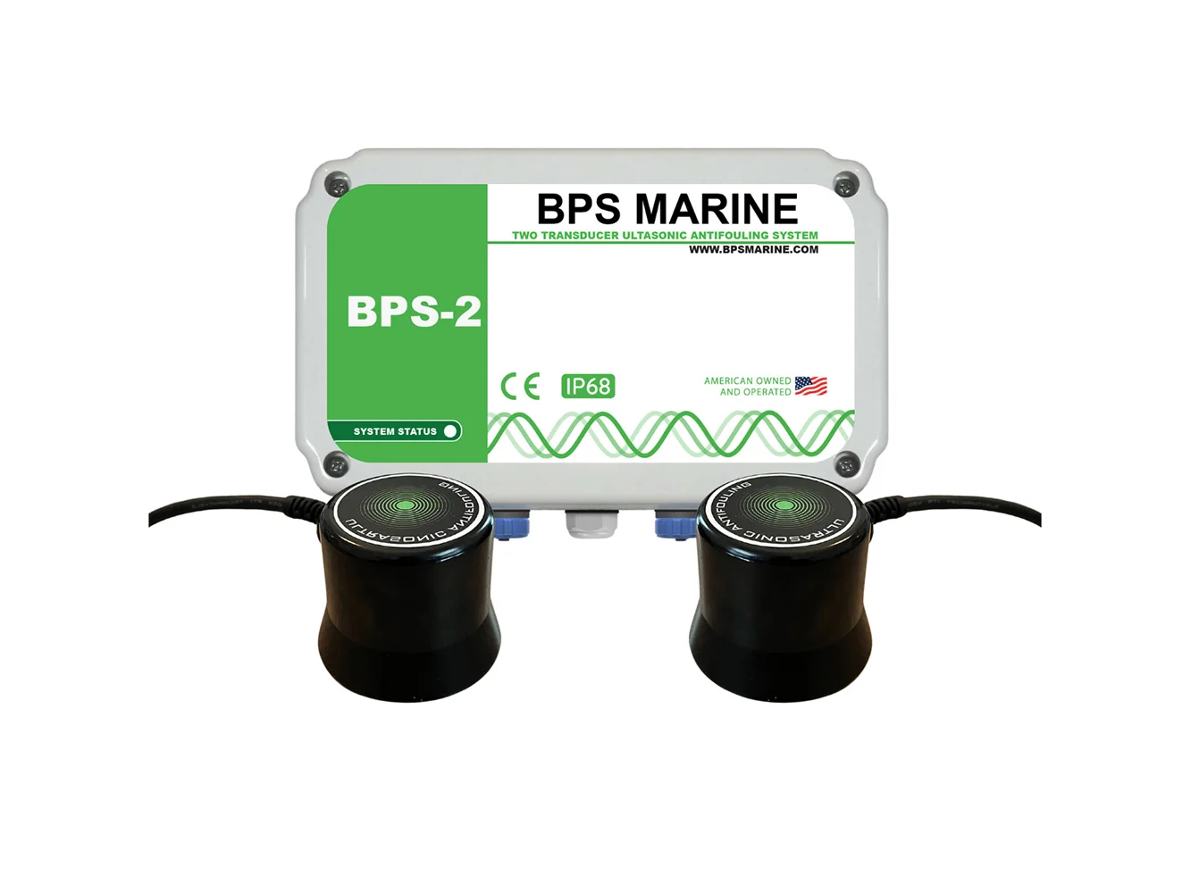 BPS Marine BPS-2 2-Transducer Ultrasonic Antifouling System - 12VDC