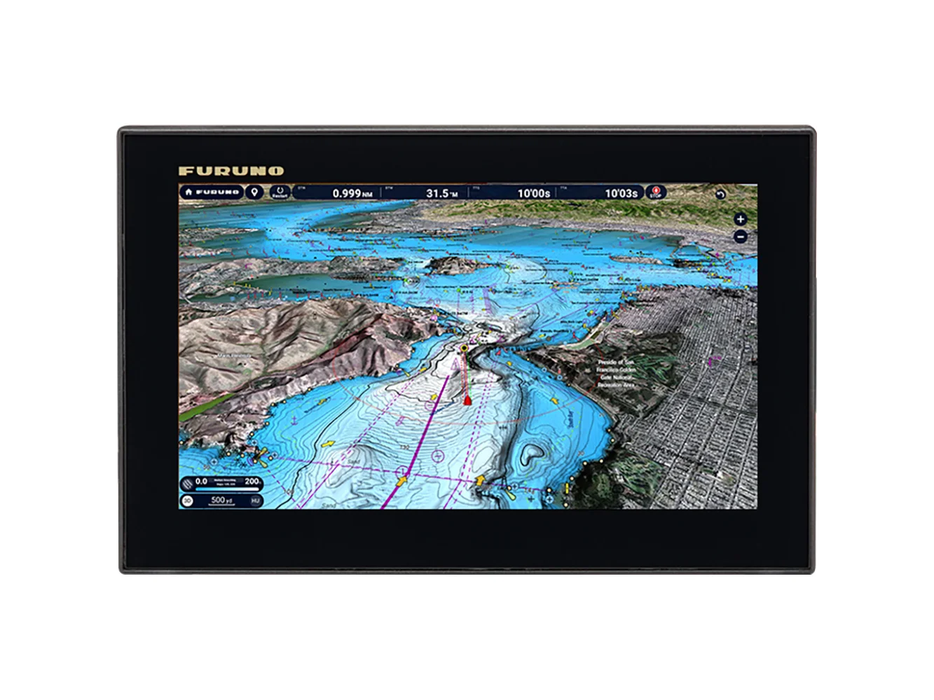 Furuno TZMAP9 MFD Combo Fishfinder/Chartplotter