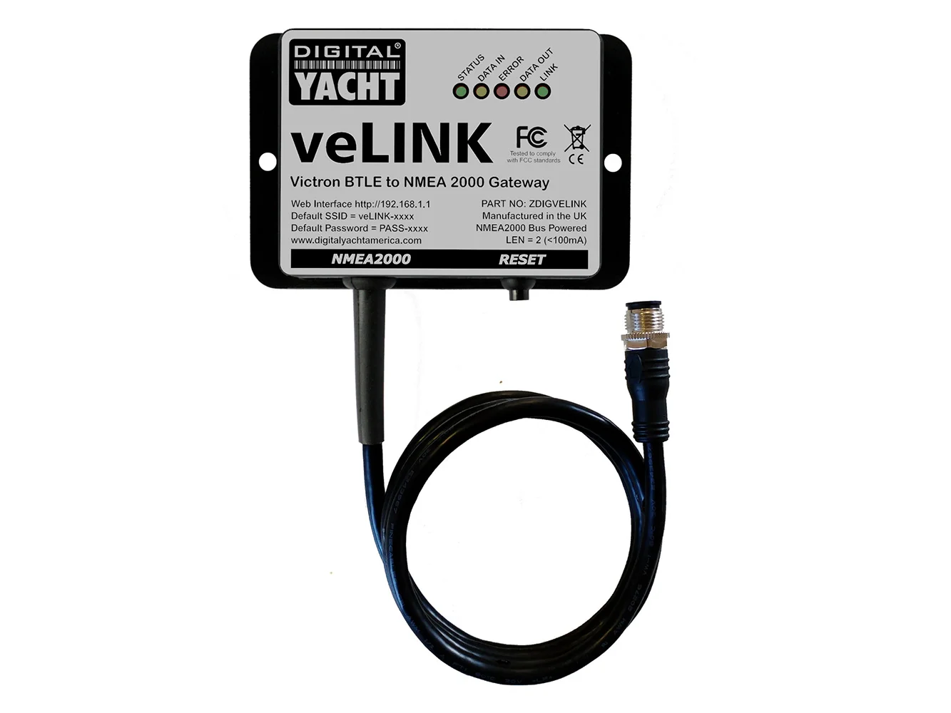 Digital Yacht veLink Victron BLE to NMEA 2000