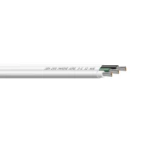 Sea-Dog 12/3 AWG Flat Triplex Wire - White/Green/Black - 100'