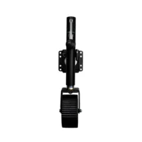 Powerwinch Select Series Jack - 1500lb, Bolt-On, Single Wheel Wide, Carbon Black