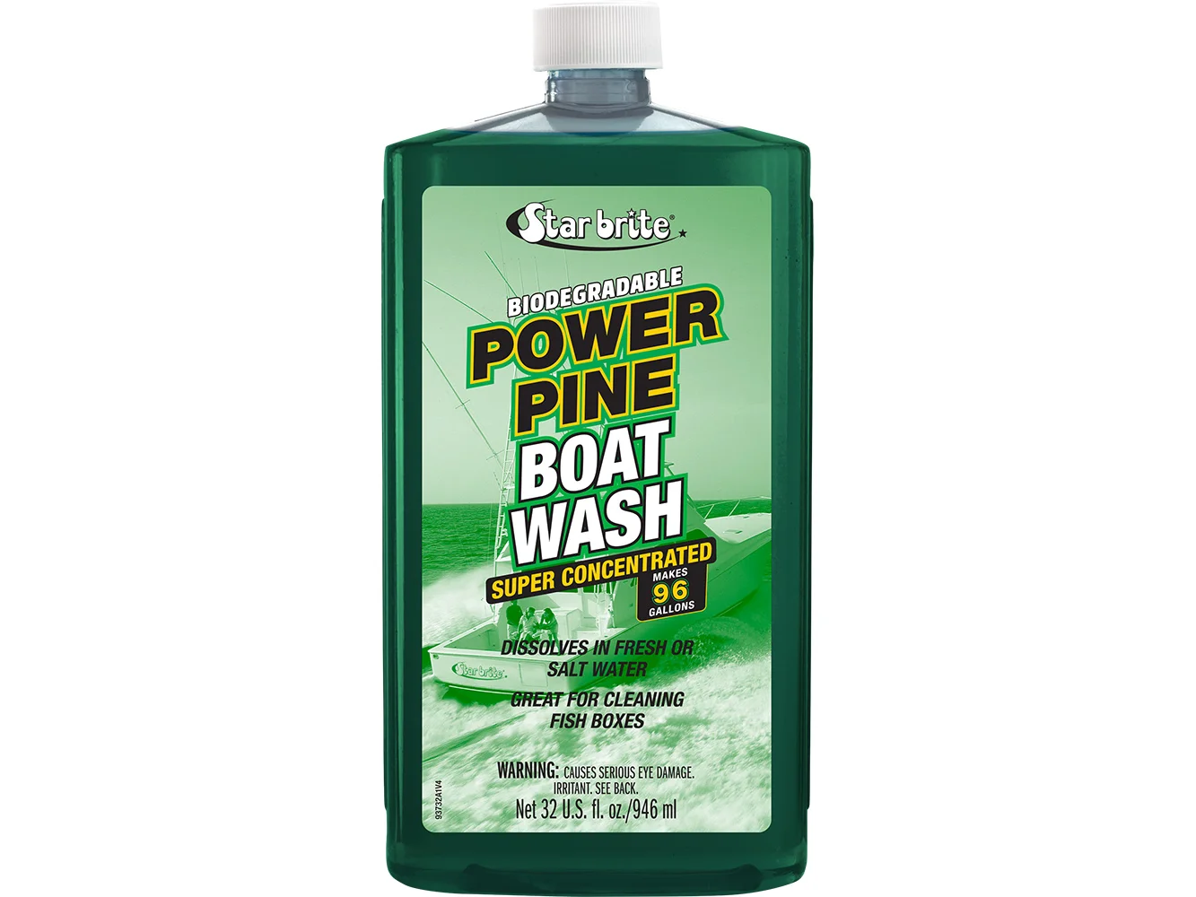 Star brite Power Pine Boat Wash - Concentrated Marine Grade Formula - 32 oz