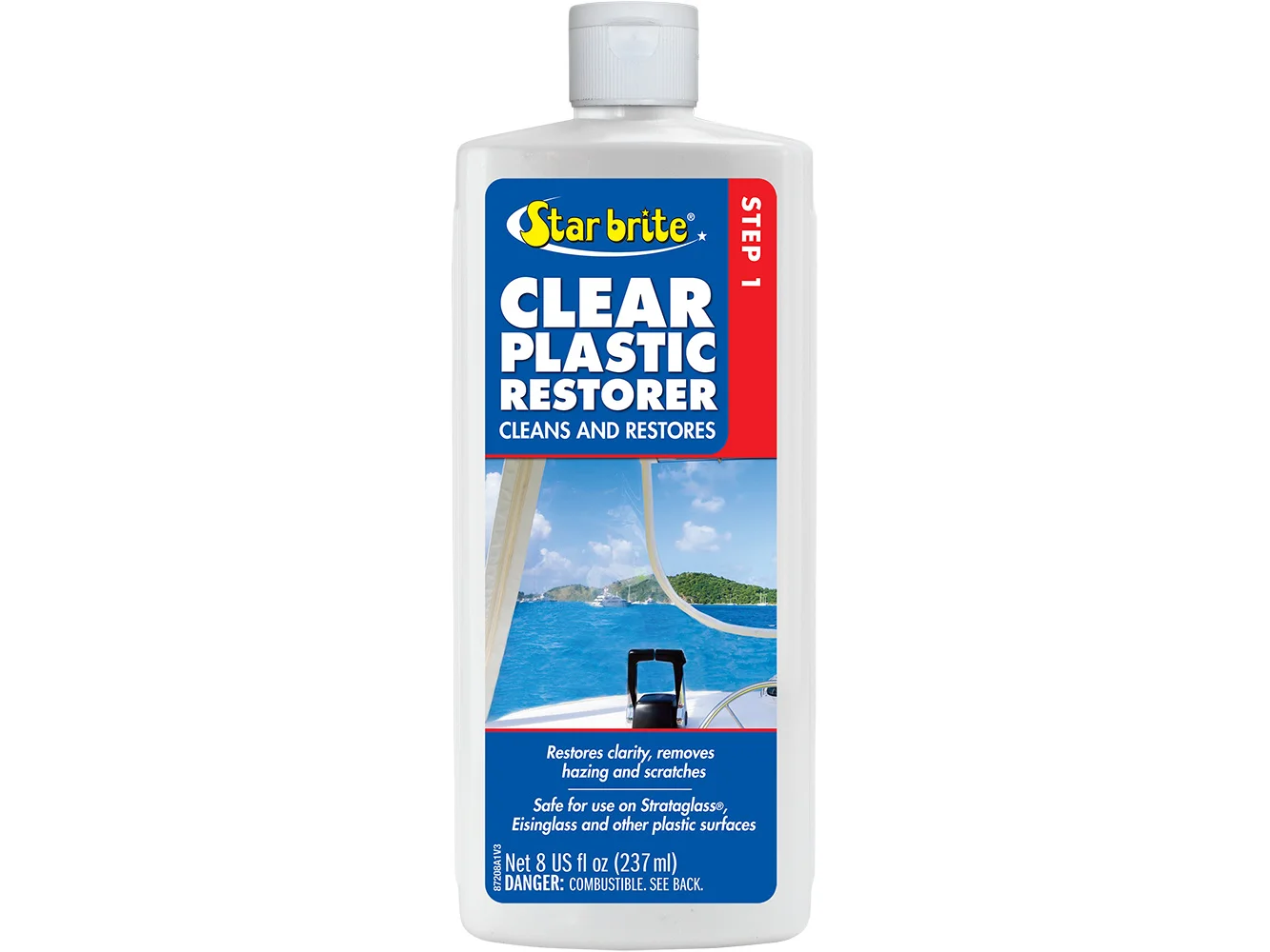 Star brite Clear Plastic Restorer - Step 1 - 8 oz