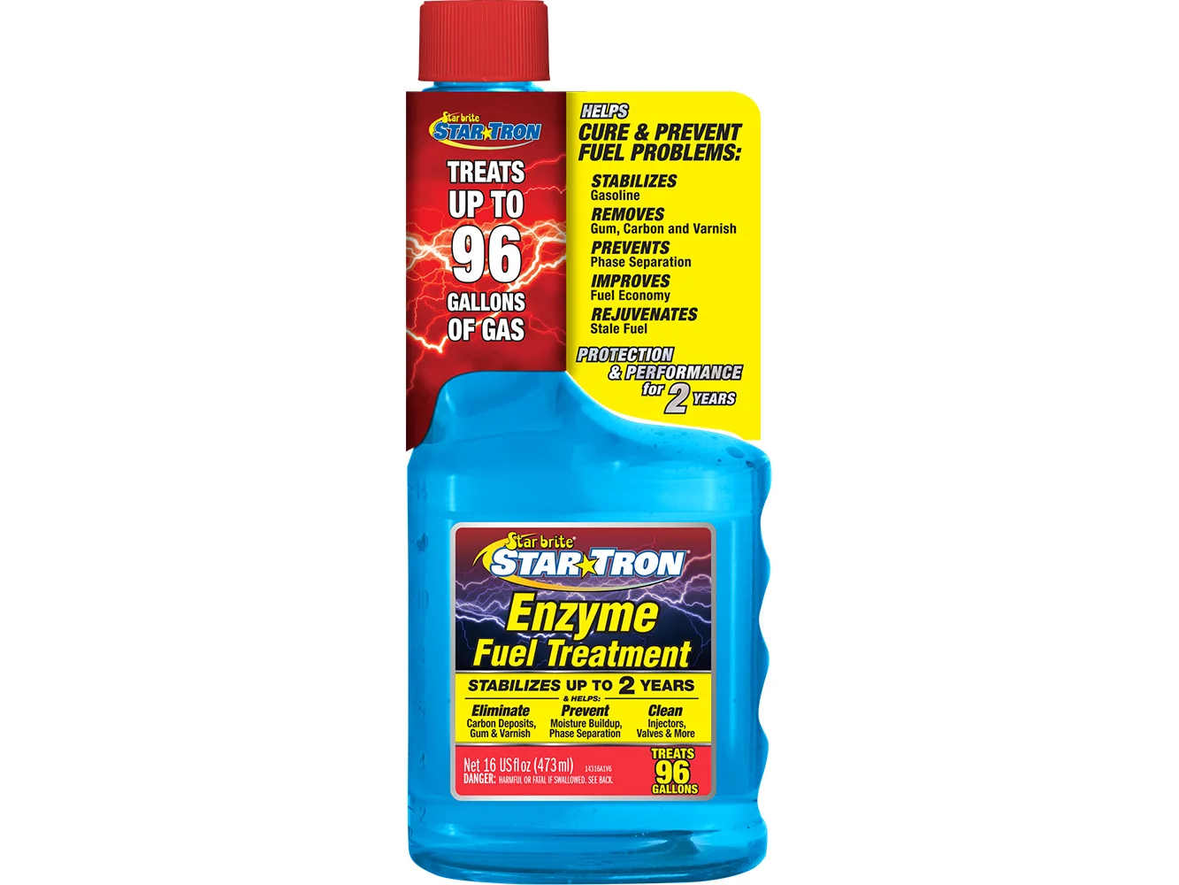 Star brite Star-Tron Enzyme Fuel Treatment - Small Engine Formula - 16 oz