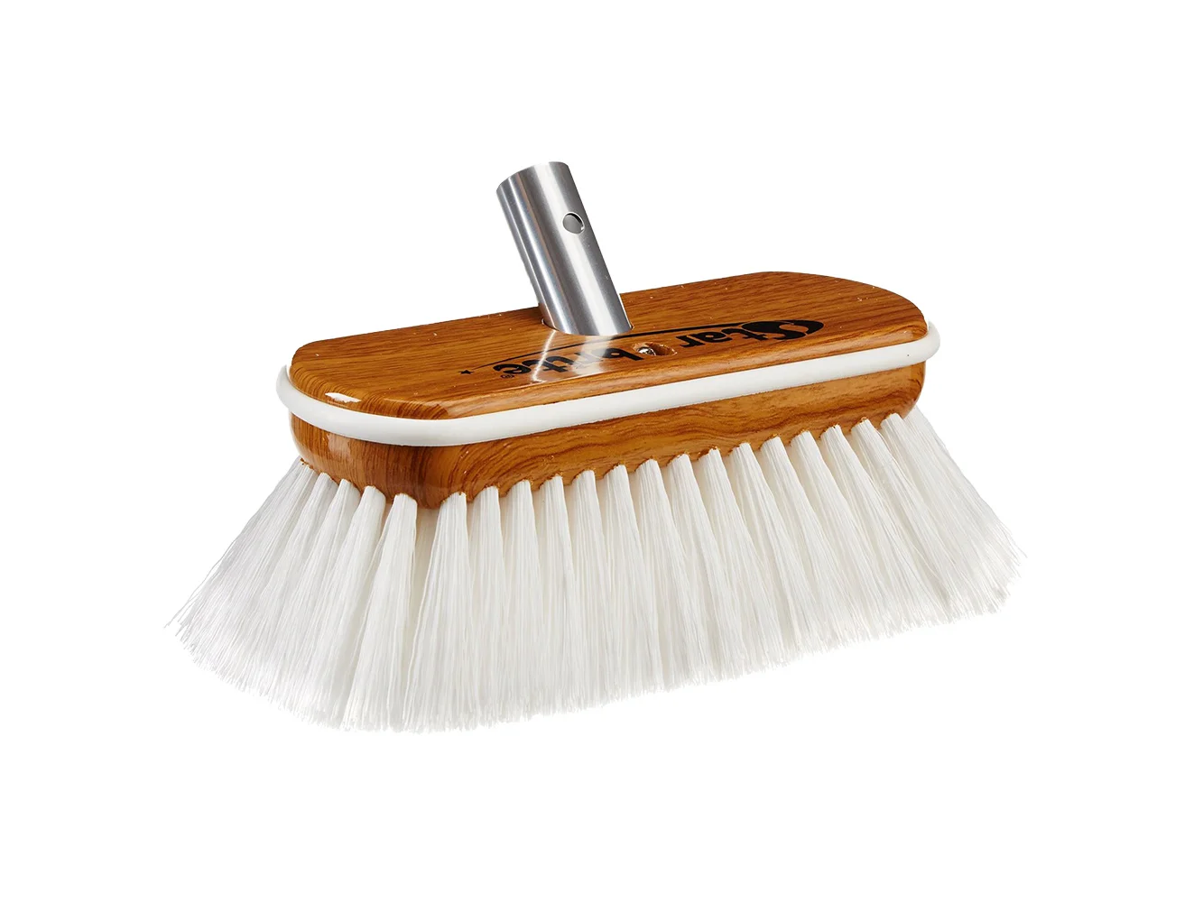 Star brite Extend-A-Brush Premium White Stiff Bristle Wash Synthetic Wood Block Brush - 8"