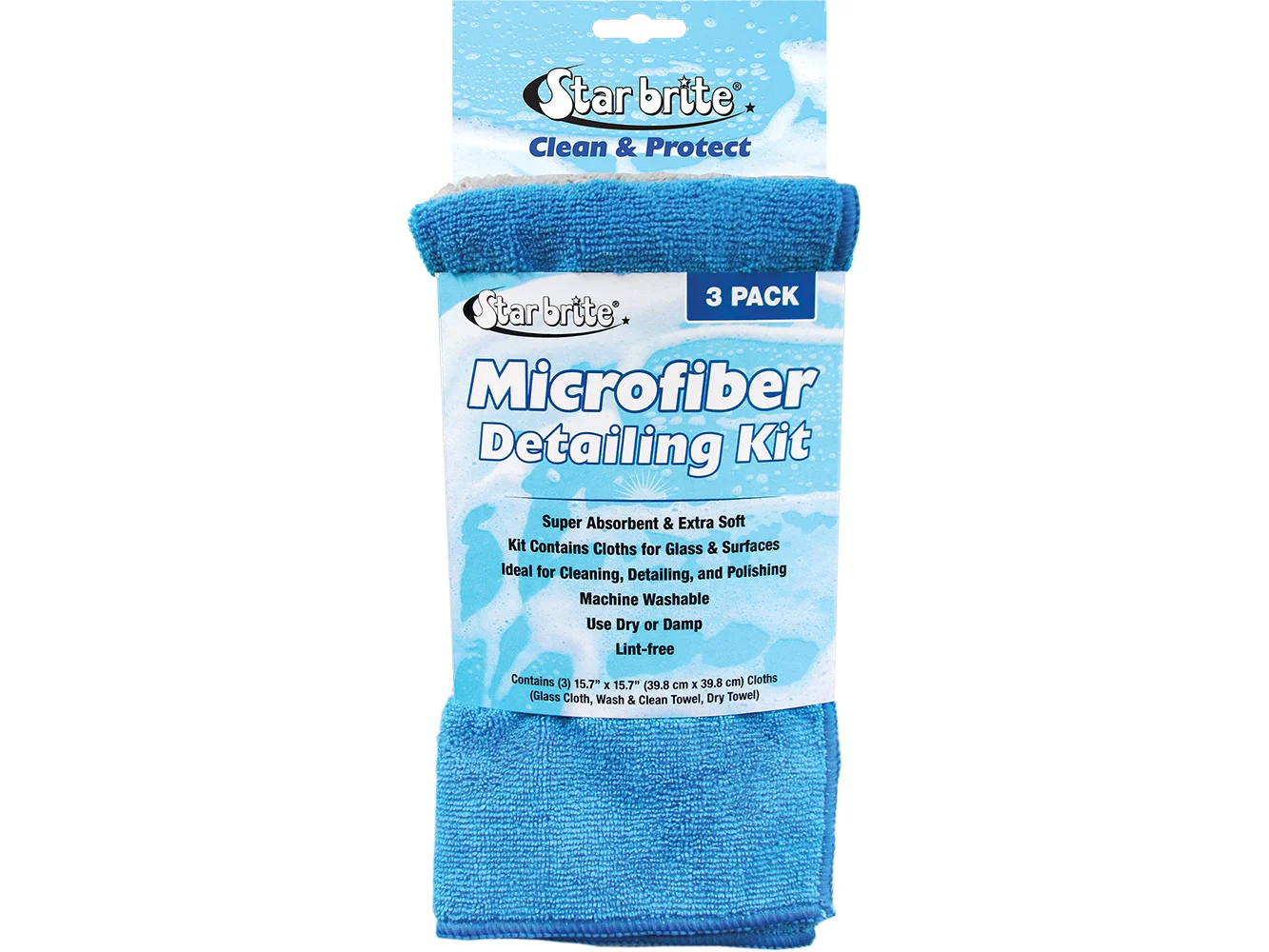 Star brite Microfiber Detailing Kit - Ultimate Cleaning Solution *3-Pack