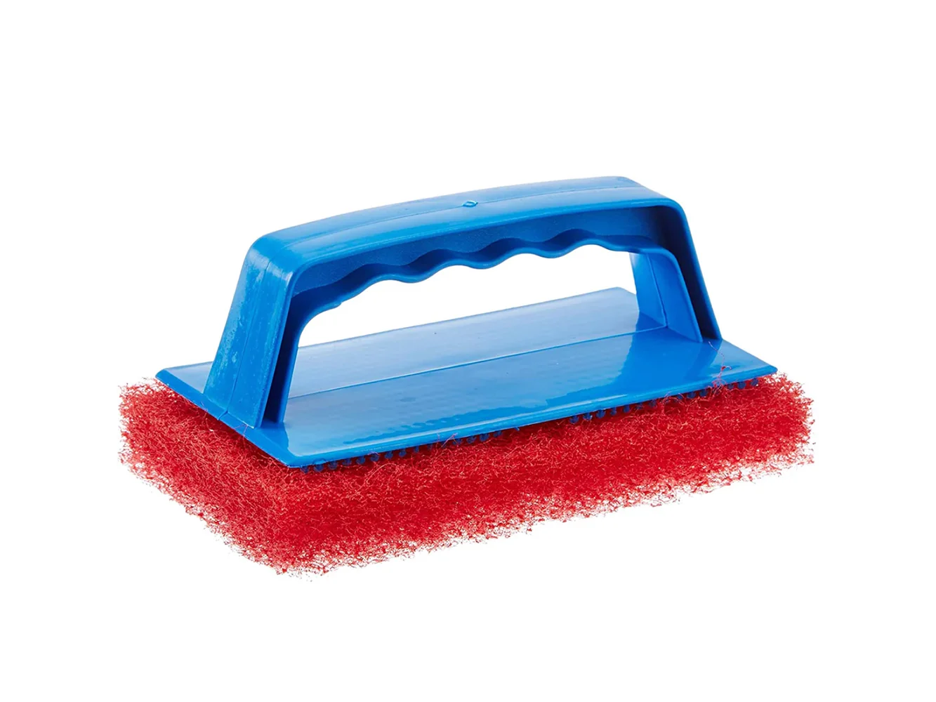 Star brite Medium Red Scrub Pad w/Interchangeable Handle