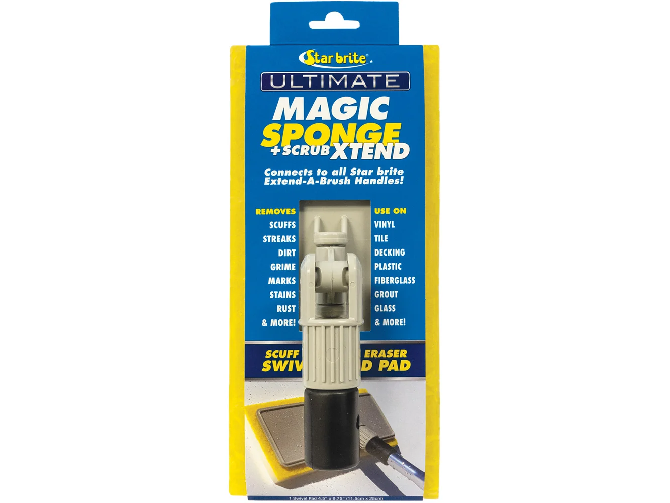 Star brite Magic Sponge + Scrub XTEND w/Flex Head f/Pool, RV, Boat