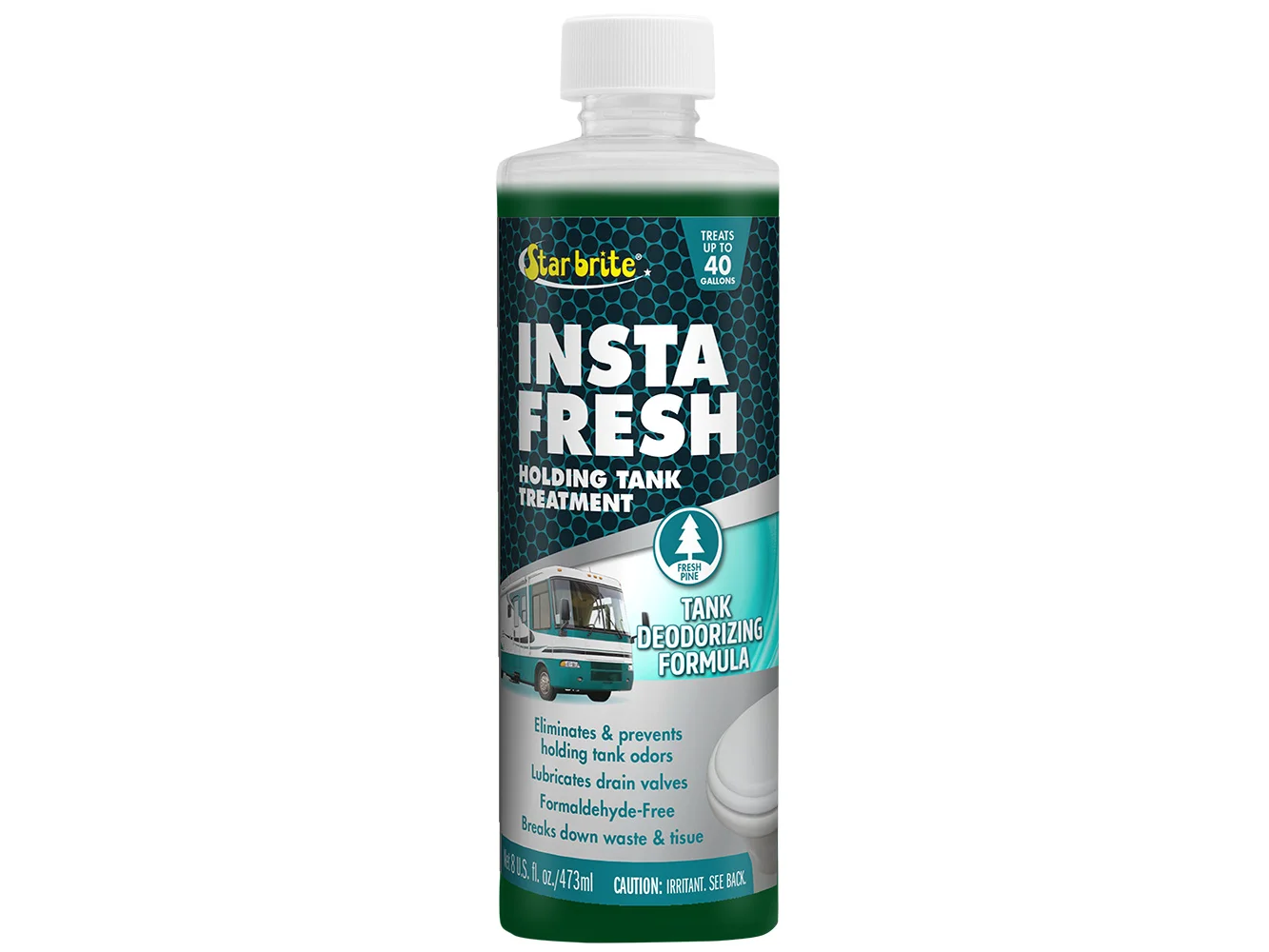 Star brite Instafresh Holding Tank Treatment - Fresh Pine Scent - 8 oz *4-Pack