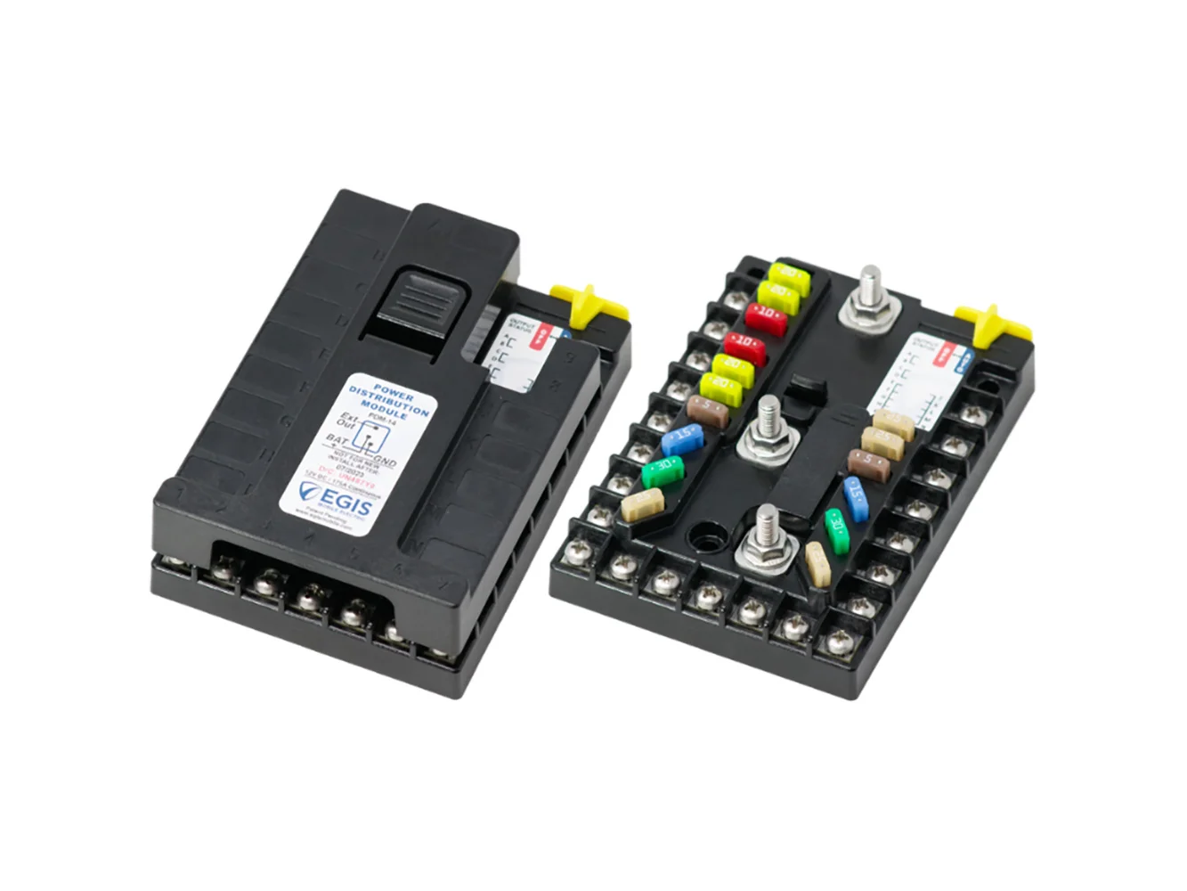 Egis PDM 14 Circuit + Ground 175A 12V w/Kill Switch