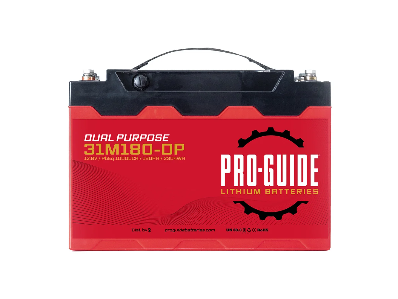 Pro-Guide Alpha Series Lithium Battery - 12V - 180AH - Group 31
