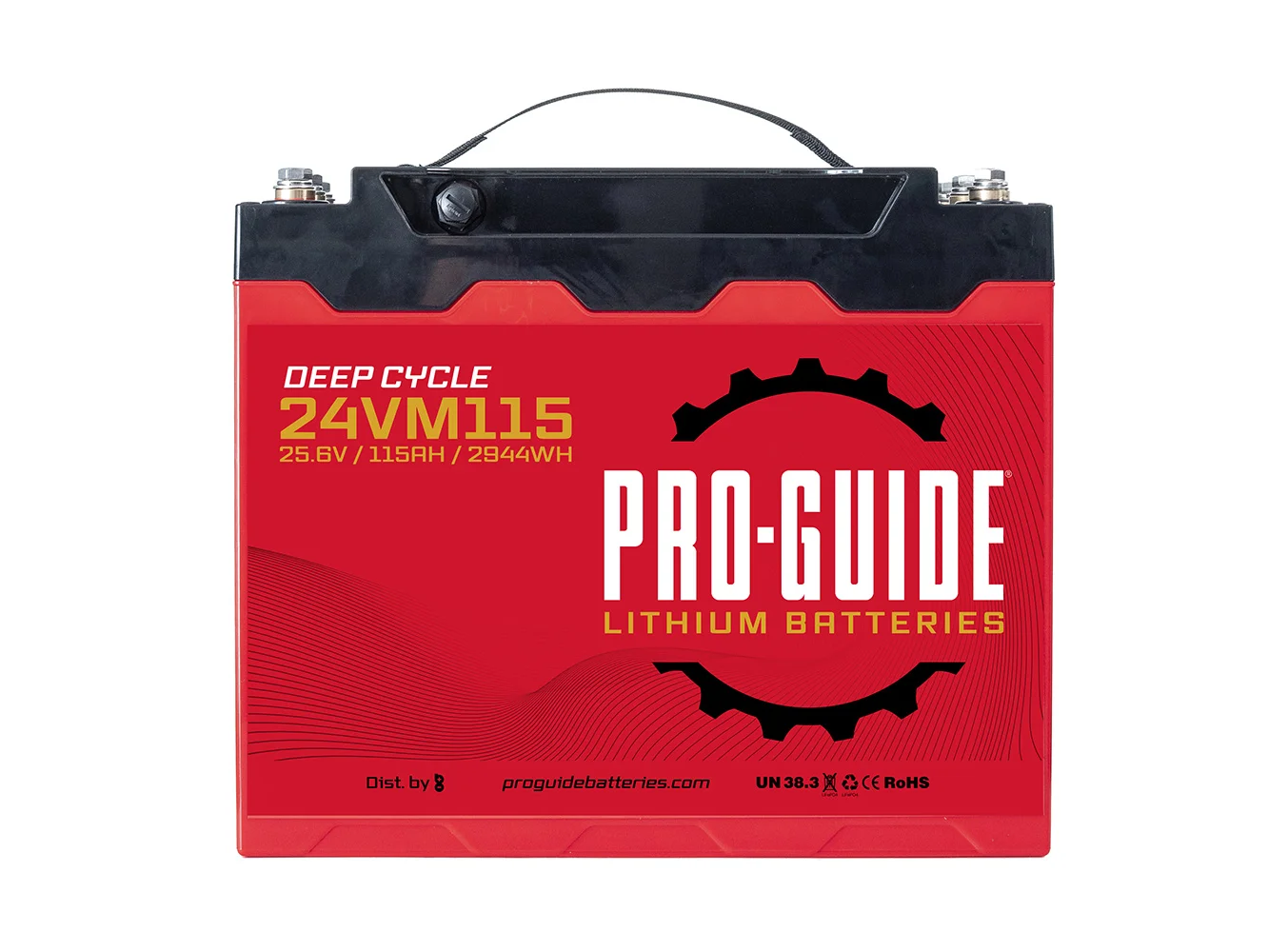 Pro-Guide Alpha Series Lithium Battery - 24V - 115AH - Group 31 (Tall)