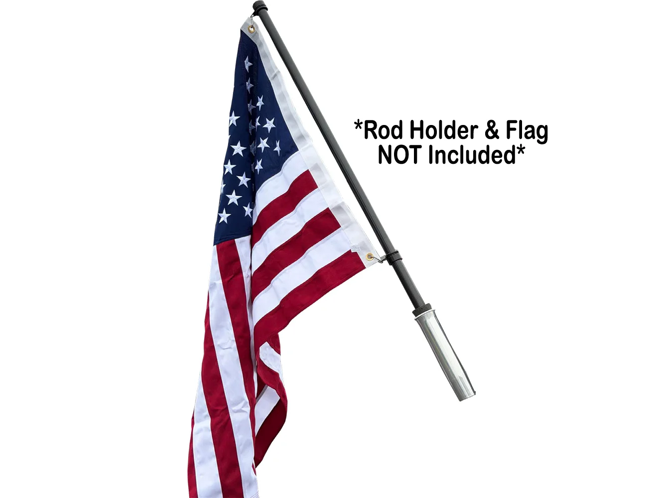 TACO Carbon Fiber Flag Pole w/J-Lock System - 54"