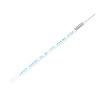 Pacer RG8XW Coax Cable - White - 200'