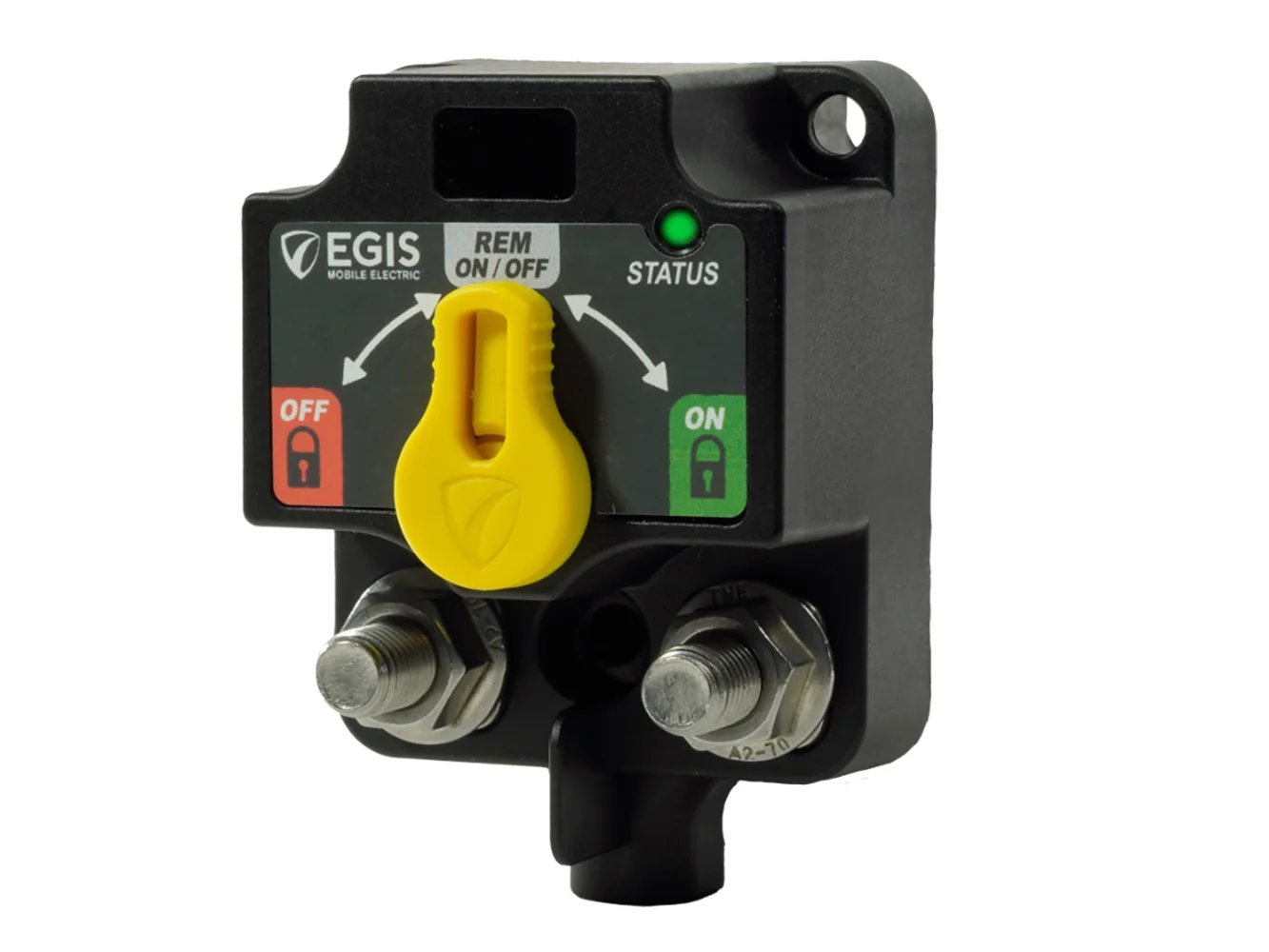 Egis XD Single LVD (Low Voltage Disconnect) w/Knob - Tinned Wires